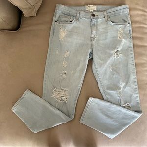 Current/Elliott Distressed Jeans